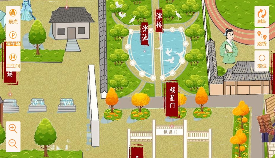 白玉手绘地图景区语音讲解导览系统：智慧景区建设的基石